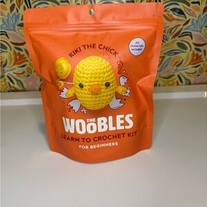 The Woobles Kiki the Chick Crochet Kit - Orange